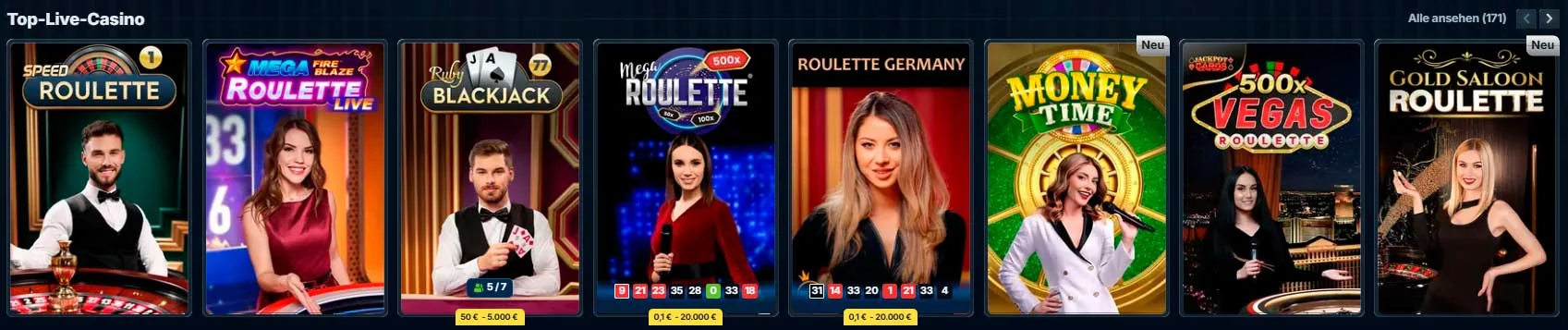 Top-Live-Casino Bet Republic
